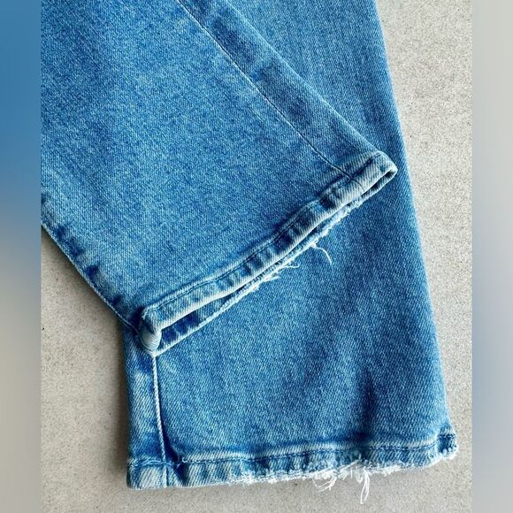 MOTHER The Scrapper High Rise Ankle Straight Jeans in Camera Obscura Size 26 - Picture 9 of 10